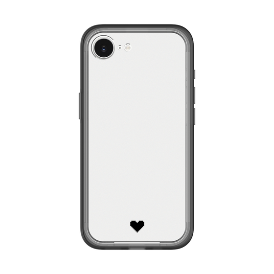 Slim Protection Premium Case［ Original - Favorite Color Heart - White ］