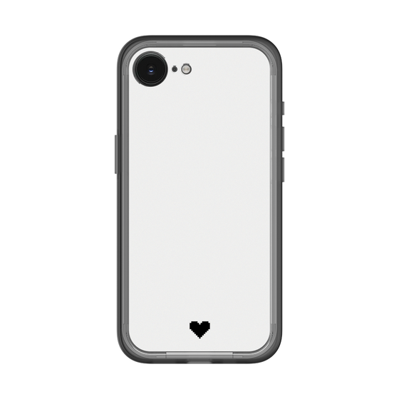 Slim Protection Premium Case［ Original - Favorite Color Heart - White ］