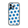 Slim Protection Premium Case［ Original - Favorite Color Polka Dots - Blue ］