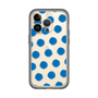 Slim Protection Premium Case［ Original - Favorite Color Polka Dots - Blue ］