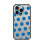 Slim Protection Premium Case［ Original - Favorite Color Polka Dots - Blue ］