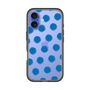 Slim Protection Premium Case［ Original - Favorite Color Polka Dots - Blue ］