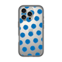Slim Protection Premium Case［ Original - Favorite Color Polka Dots - Blue ］