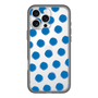 Slim Protection Premium Case［ Original - Favorite Color Polka Dots - Blue ］