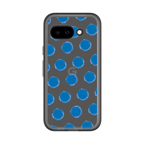 Slim Protection Premium Case［ Original - Favorite Color Polka Dots - Blue ］