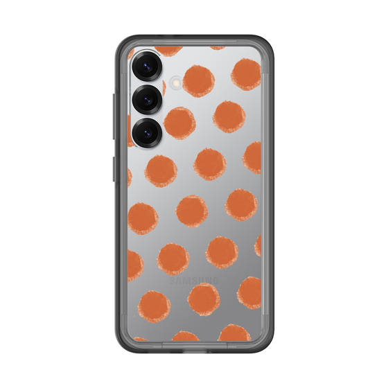 Slim Protection Premium Case［ Original - Favorite Color Polka Dots - Red ］