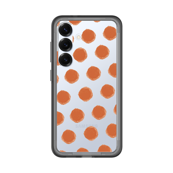 Slim Protection Premium Case［ Original - Favorite Color Polka Dots - Red ］