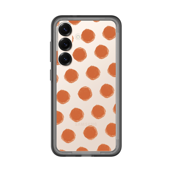 Slim Protection Premium Case［ Original - Favorite Color Polka Dots - Red ］