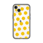 Slim Protection Premium Case［ Original - Favorite Color Polka Dots - Yellow ］