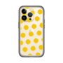 Slim Protection Premium Case［ Original - Favorite Color Polka Dots - Yellow ］