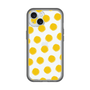 Slim Protection Premium Case［ Original - Favorite Color Polka Dots - Yellow ］