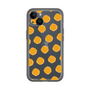 Slim Protection Premium Case［ Original - Favorite Color Polka Dots - Orange ］