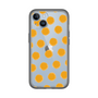 Slim Protection Premium Case［ Original - Favorite Color Polka Dots - Orange ］
