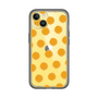 Slim Protection Premium Case［ Original - Favorite Color Polka Dots - Orange ］