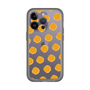 Slim Protection Premium Case［ Original - Favorite Color Polka Dots - Orange ］