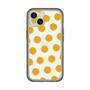 Slim Protection Premium Case［ Original - Favorite Color Polka Dots - Orange ］