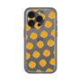 Slim Protection Premium Case［ Original - Favorite Color Polka Dots - Orange ］