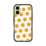 Slim Protection Premium Case［ Original - Favorite Color Polka Dots - Orange ］