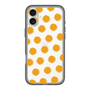 Slim Protection Premium Case［ Original - Favorite Color Polka Dots - Orange ］