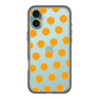 Slim Protection Premium Case［ Original - Favorite Color Polka Dots - Orange ］
