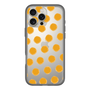 Slim Protection Premium Case［ Original - Favorite Color Polka Dots - Orange ］