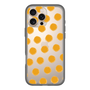 Slim Protection Premium Case［ Original - Favorite Color Polka Dots - Orange ］