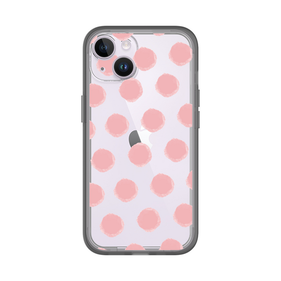 Slim Protection Premium Case［ Original - Favorite Color Polka Dots - Pink ］
