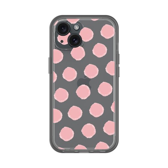 Slim Protection Premium Case［ Original - Favorite Color Polka Dots - Pink ］