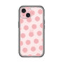 Slim Protection Premium Case［ Original - Favorite Color Polka Dots - Pink ］