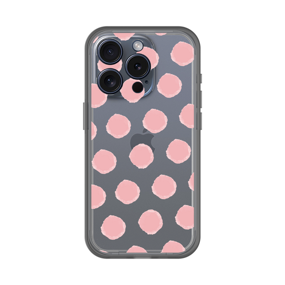 Slim Protection Premium Case［ Original - Favorite Color Polka Dots - Pink ］