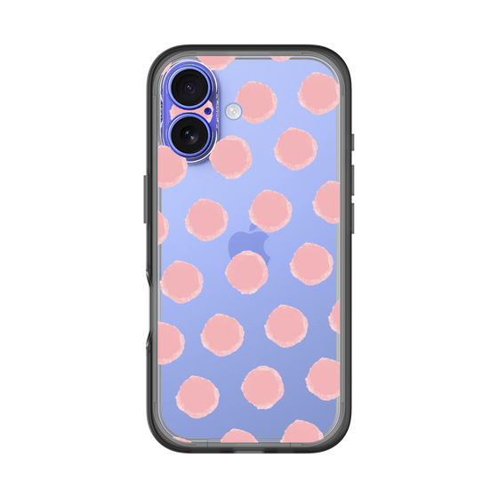 Slim Protection Premium Case［ Original - Favorite Color Polka Dots - Pink ］