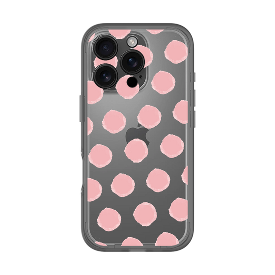 Slim Protection Premium Case［ Original - Favorite Color Polka Dots - Pink ］