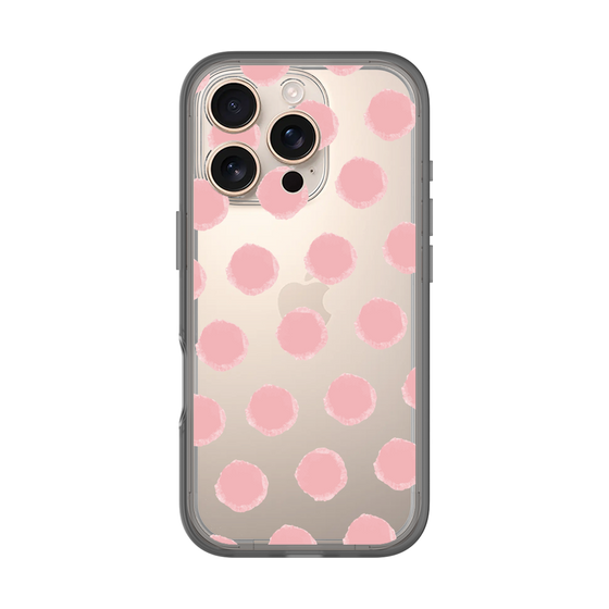 Slim Protection Premium Case［ Original - Favorite Color Polka Dots - Pink ］
