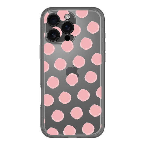 Slim Protection Premium Case［ Original - Favorite Color Polka Dots - Pink ］