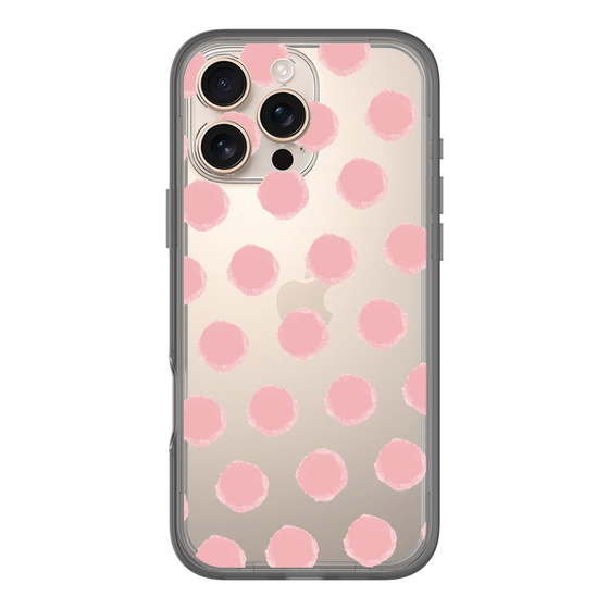 Slim Protection Premium Case［ Original - Favorite Color Polka Dots - Pink ］