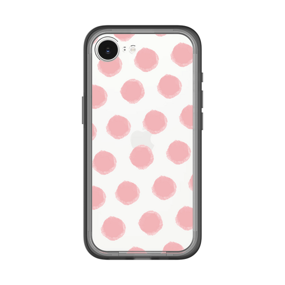 Slim Protection Premium Case［ Original - Favorite Color Polka Dots - Pink ］