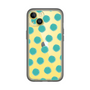 Slim Protection Premium Case［ Original - Favorite Color Polka Dots - Green ］