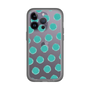 Slim Protection Premium Case［ Original - Favorite Color Polka Dots - Green ］