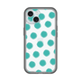 Slim Protection Premium Case［ Original - Favorite Color Polka Dots - Green ］
