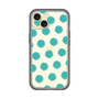 Slim Protection Premium Case［ Original - Favorite Color Polka Dots - Green ］