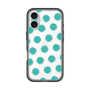 Slim Protection Premium Case［ Original - Favorite Color Polka Dots - Green ］