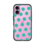 Slim Protection Premium Case［ Original - Favorite Color Polka Dots - Green ］