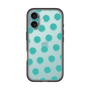 Slim Protection Premium Case［ Original - Favorite Color Polka Dots - Green ］