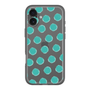 Slim Protection Premium Case［ Original - Favorite Color Polka Dots - Green ］