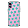 Slim Protection Premium Case［ Original - Favorite Color Polka Dots - Green ］