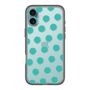 Slim Protection Premium Case［ Original - Favorite Color Polka Dots - Green ］