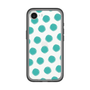 Slim Protection Premium Case［ Original - Favorite Color Polka Dots - Green ］