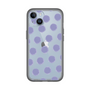 Slim Protection Premium Case［ Original - Favorite Color Polka Dots - Purple ］
