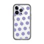 Slim Protection Premium Case［ Original - Favorite Color Polka Dots - Purple ］