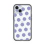 Slim Protection Premium Case［ Original - Favorite Color Polka Dots - Purple ］